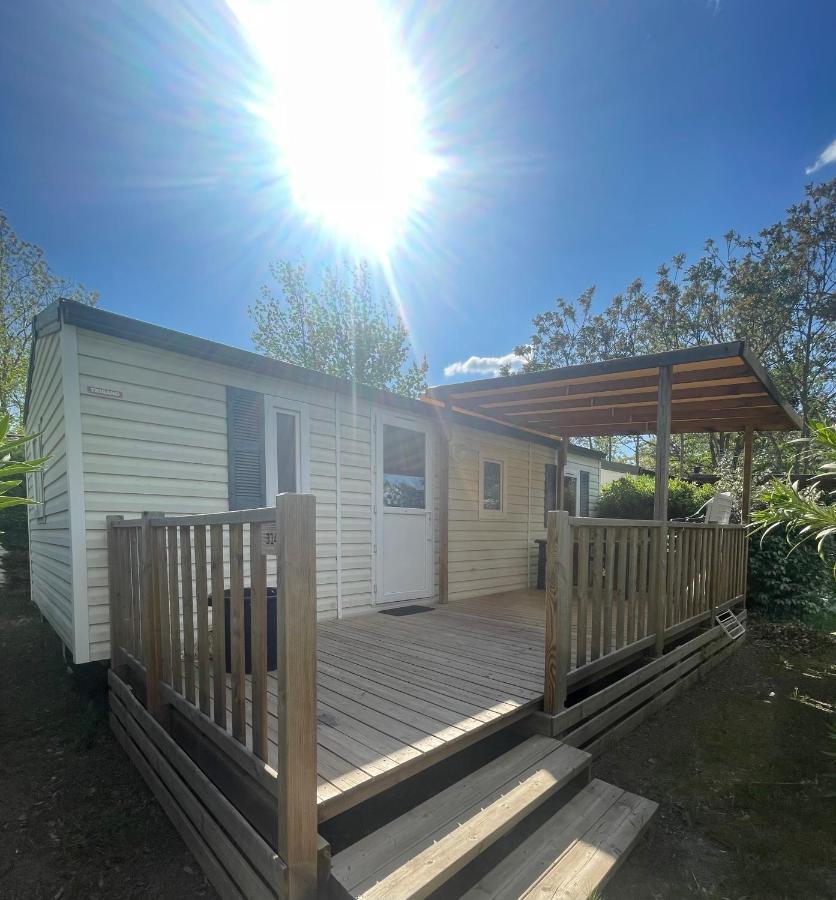 Mobil-Home Au Pied Du Luberon 拉罗克当泰龙 外观 照片